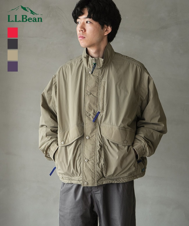 [5575-2041]L.L.Bean(エルエルビーン) Men's Bean's Windy Ridge Insulated Jacket メンズ ビーンズ・ウィンディ・リッジ・インサレーテッド・ジャケット トップス アウター ブルゾン スタンドカラー