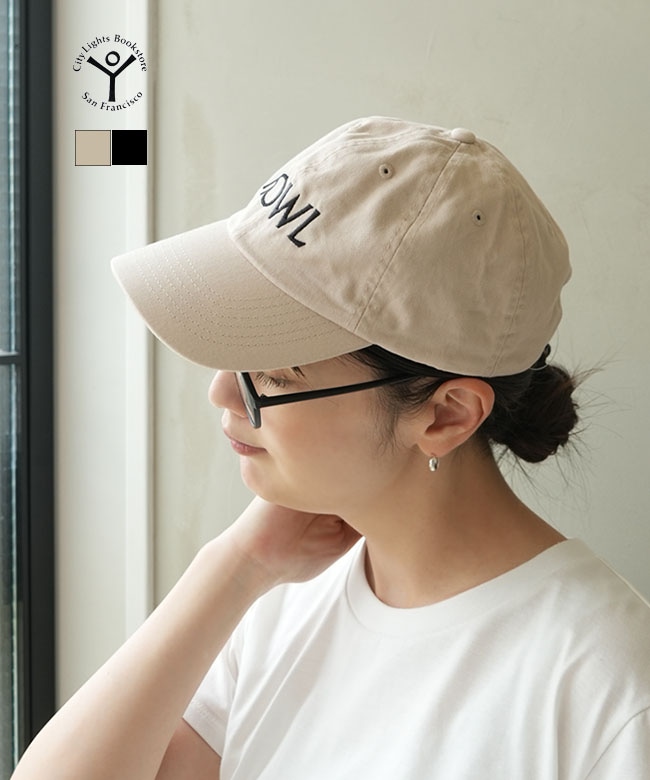 City Lights Book Store(シティライツ ブックストア) 6PANEL ロゴ刺繍