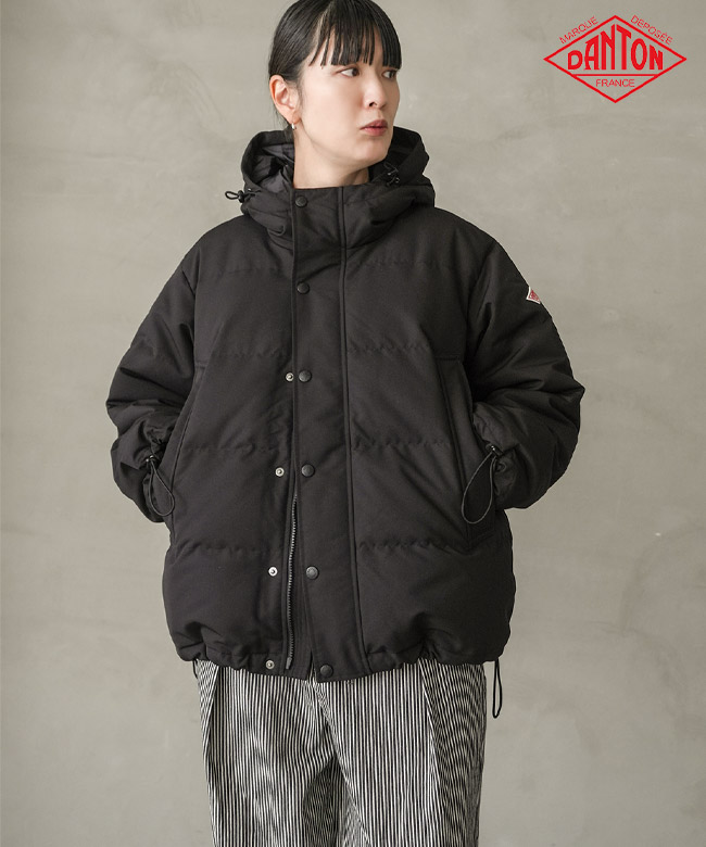 ◇[DT-A0008TPR]DANTON(ダントン) DOWN HOODED JACKET ダウンフーデッドジャケット レディース アウター