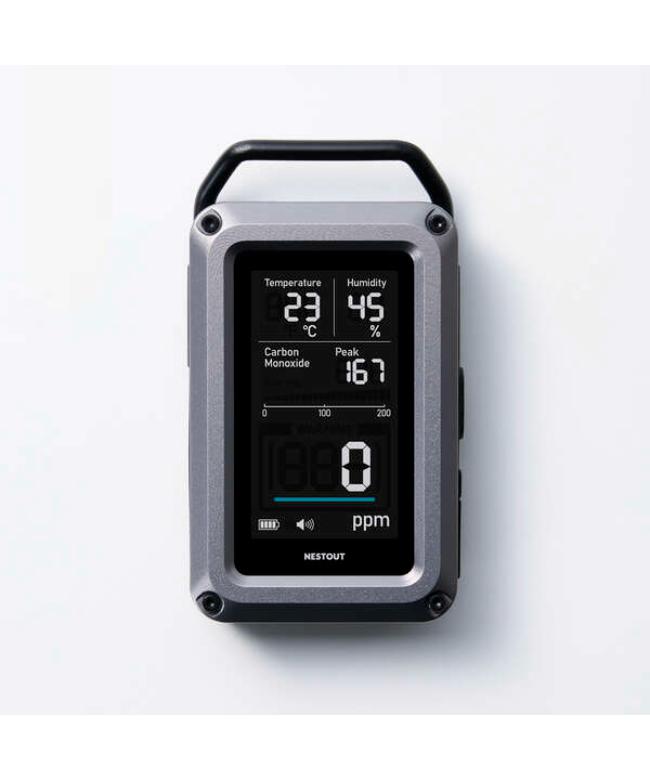 [od-nestcom1bk] NESTOUT(ネストアウト) / 一酸化炭素アラーム3in1【ラッピング対象外】