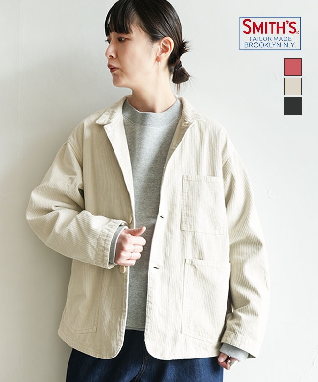 [5475-1071]SMITH'S(スミス) LE HALLES jacket レアールジャケット レディース カバーオール アウター