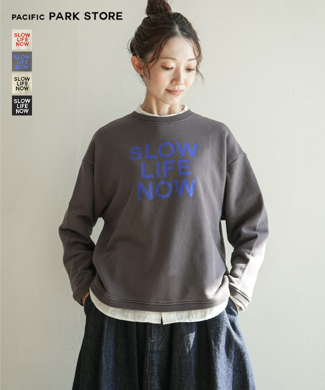 [pps-27319] PACIFIC PARK STORE(パシフィックパークストア) ヘムラウンドプルオーバー レディース トップス Tシャツ