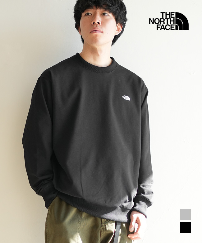 ◇[NT62532]THE NORTH FACE(ザ・ノース・フェイス) Small Logo Heather Sweat Crew スモールロゴヘザースウェットクルー(ユニセックス) メンズ レディース トップス カットソー クルーネックトレーナー 長袖 プルオーバー