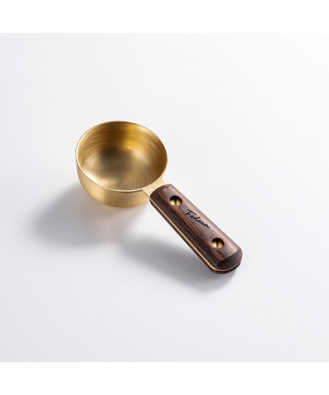 [001159] FEDECA フェデカ / コーヒーメジャースプーン / プレーンブラウン【ラッピング対象外】