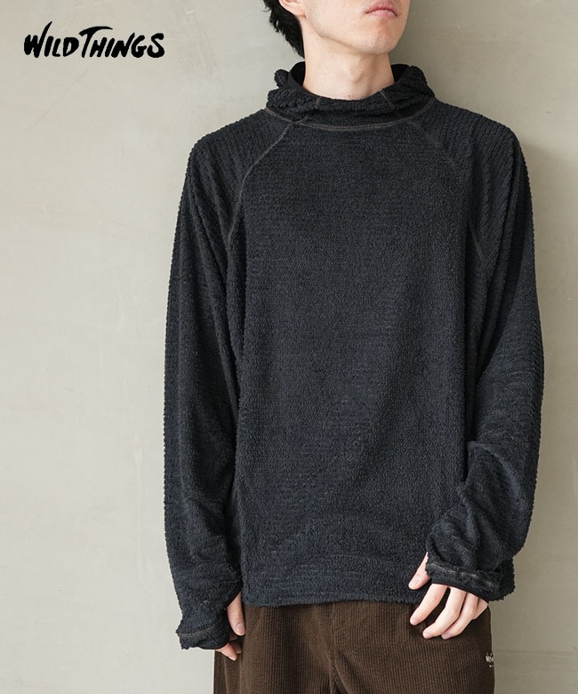 [WT25162SK]WILD THINGS(ワイルドシングス) PRIMALOFT EVOLVE HOODY プリマロフト エボルブ フーディー メンズ トップス プルオーバー カットソー