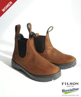 [BS2536204]Blundstone(ブランドストーン)×Filson(フィルソン) CLASSICS クラシックス メンズ サイドゴアブーツ レザーブーツ レザーシューズ コラボレーション 革靴