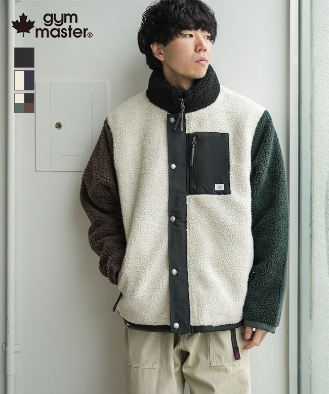 G933609]gym master(ジムマスター) リバーシブルマウンテンジャケット
