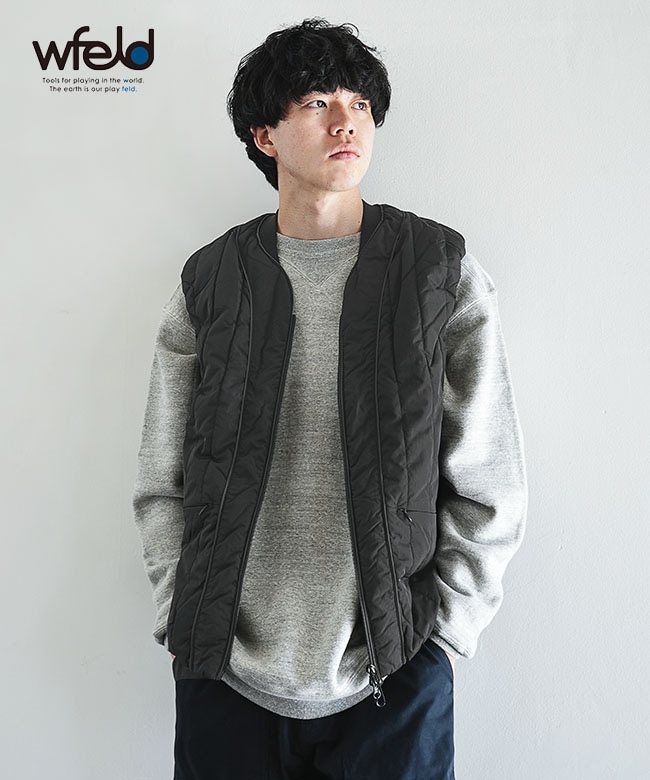 WF-25AW-VT07]wfeld(フェルド) INSULATED VEST インサレーテッドベスト