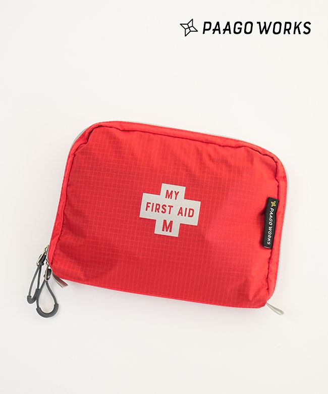[UB411RED]PAAGO WORKS(パーゴワークス) MY FIRST AID マイファーストエイド 救急 応急処置用ポーチ
