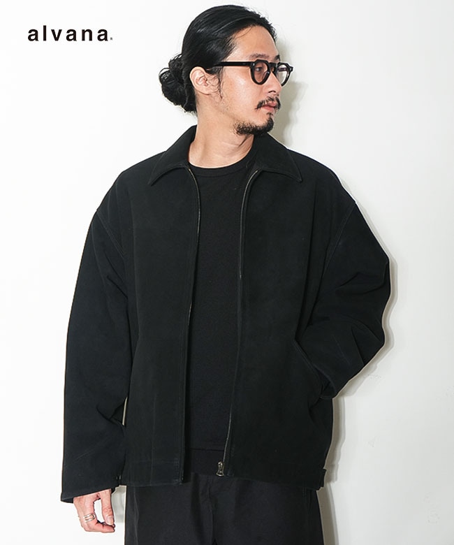 ALV-00131]alvana(アルヴァナ/アルバナ) SHEEP SUEDE SHORT JACKET