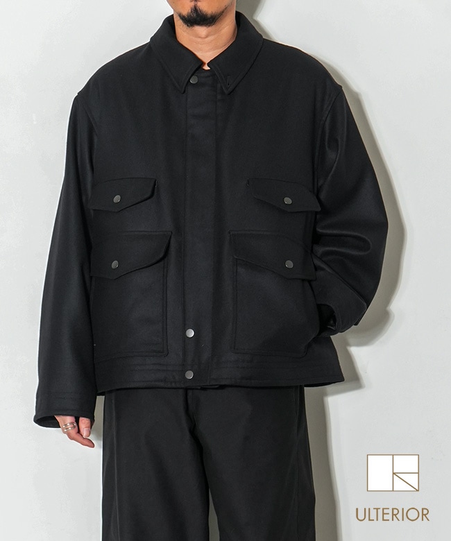 UBS48-KC205]ULTERIOR(アルテリア)SUPER FINE LIGHT MELTON SHORT