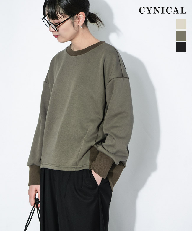 【SALE 20%OFF】CYNICAL(シニカル) BOMBER HEARTプルオーバー スウェット トップス レディース セール [550-95533]
