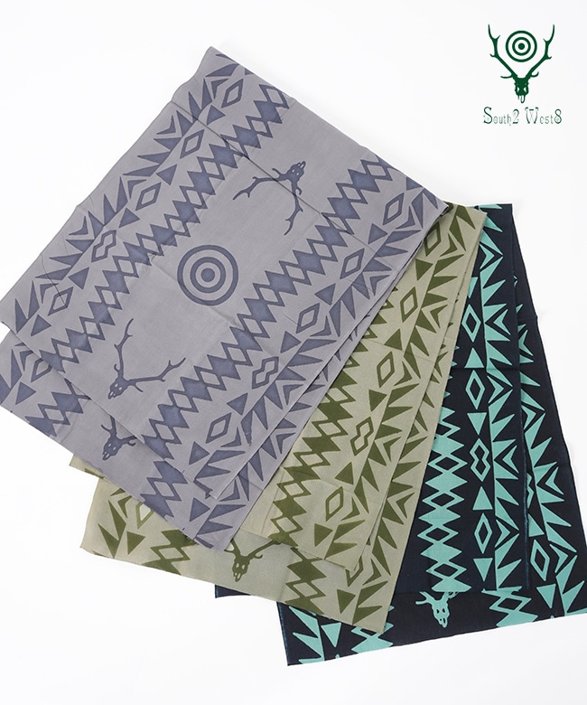 SX601]South2West8(サウスツーウエストエイト) TENUGUI BANDANA