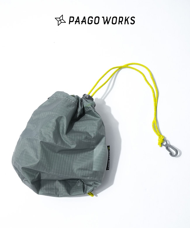 [us105gry] PAAGO WORKS(パーゴワークス) W-FACE スタッフバッグ1【メール便対応可】