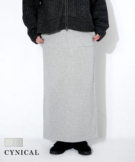 【SALE 20%OFF】CYNICAL(シニカル) グリッター裏毛スカート スウェット ボトムス レディース セール [550-96513]