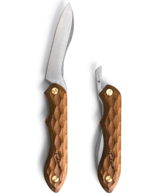 [000886] FEDECA フェデカ / 折畳式料理ナイフ 名栗イペ【ラッピング対象外】【沖縄・北海道・離島配送不可】