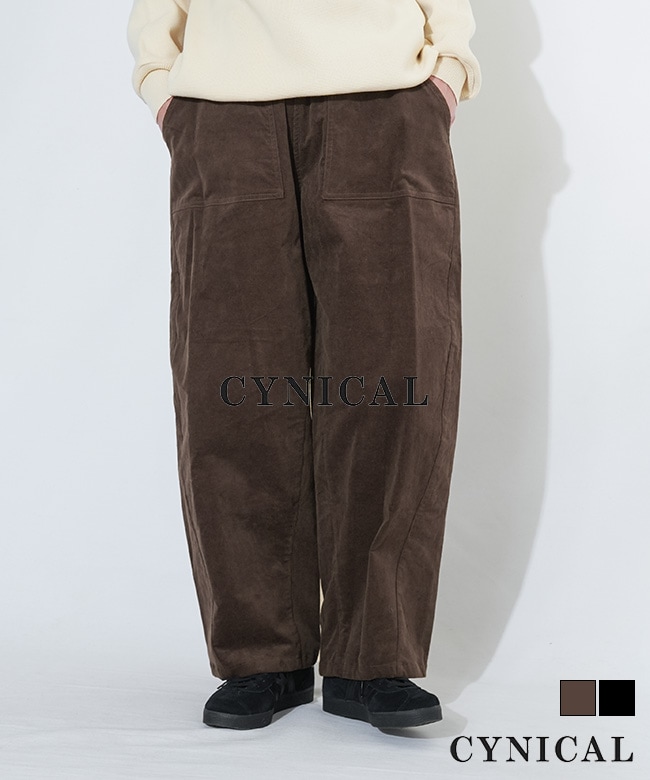 21Series☆クリニカルサロンオリジナル SALE 20%OFF】[552-96046]CYNICAL(シニカル) ストレッチ細コール天