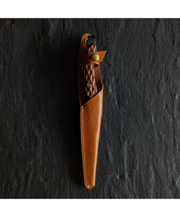 [000921] FEDECA フェデカ / FEDECA CLEVER TONG 専用レザーケース キャメル【ラッピング対象外】