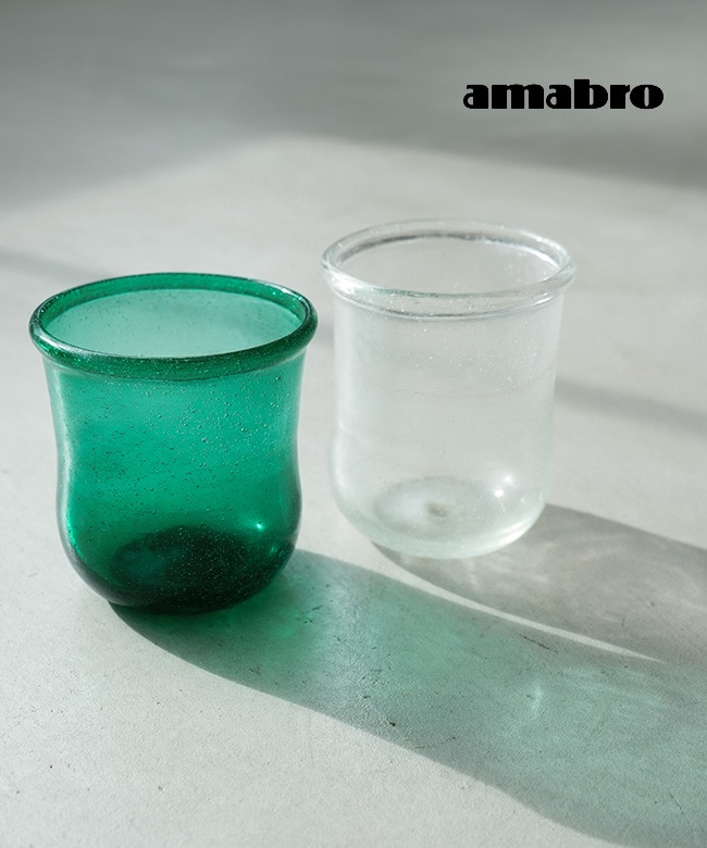 [1935/1936]amabro(アマブロ)PLAIN SHORT プレーン ショートグラスハンドメイド