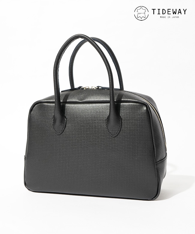 [t3209](61-5988)【保存袋付き】TIDEWAY(タイドウェイ) MOSS GRID BOSTON M モスグリッドボストンM  鞄 カバン かばん