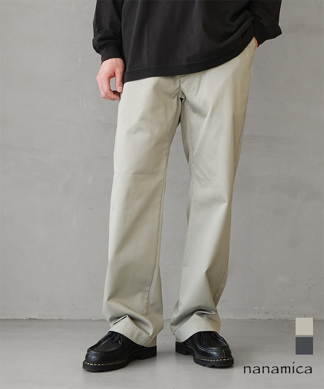 S25SC079]nanamica(ナナミカ) STRAIGHT CHINO PANTS ストレート