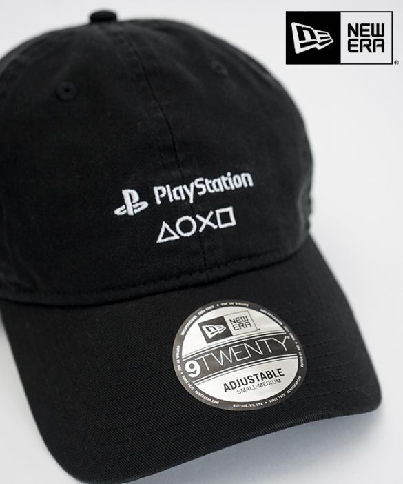 [14693438]NEW ERA(ニューエラ) 9TWENTY PlayStation ロックアップ ブラック プレイステーション 帽子 グッズ キャップ ユニセックス