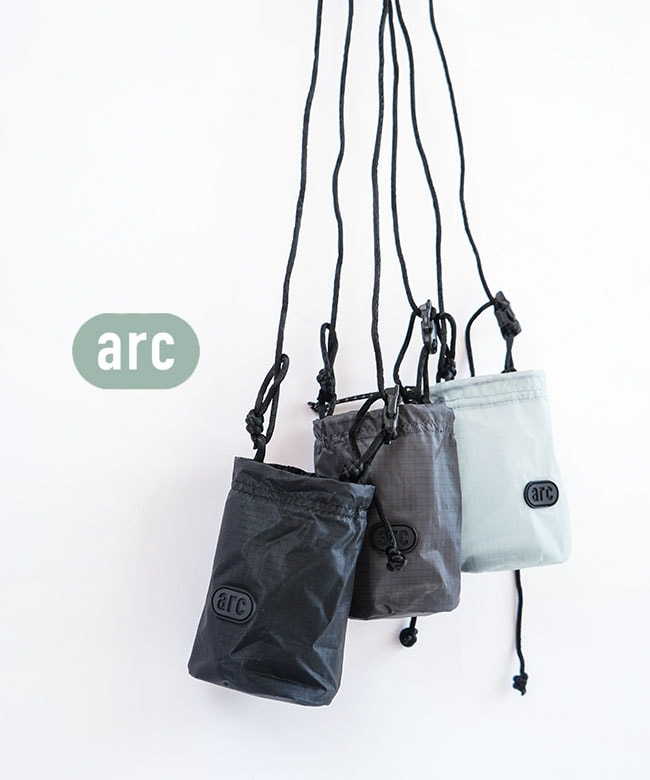 [AR-013]ARC(エーアールシー)To Go Sack 持ち運び用サック ドリンクホルダー 缶ホルダー 水筒 タンブラー おしゃれ カバー ケース ショルダー アウトドア スポーツ テイクアウト 持ち運び