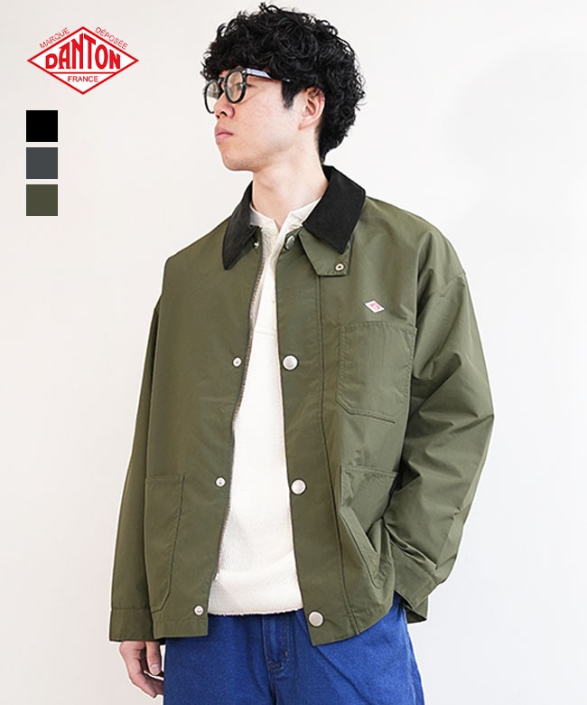 ◇[DT-a0647STV]DANTON(ダントン) COVERALL JACKET カバーオール