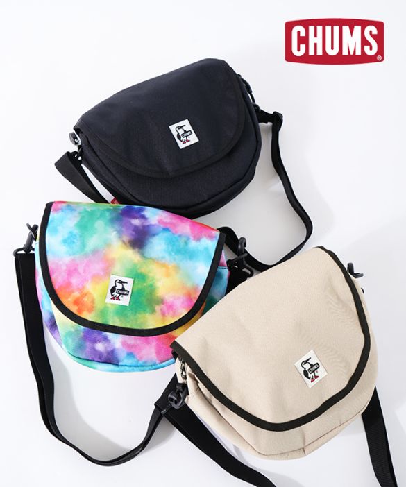 [CH60-3920]CHUMS(チャムス)Recycle Mini Round Shoulder Bag リサイクルミニラウンドショルダーバッグ