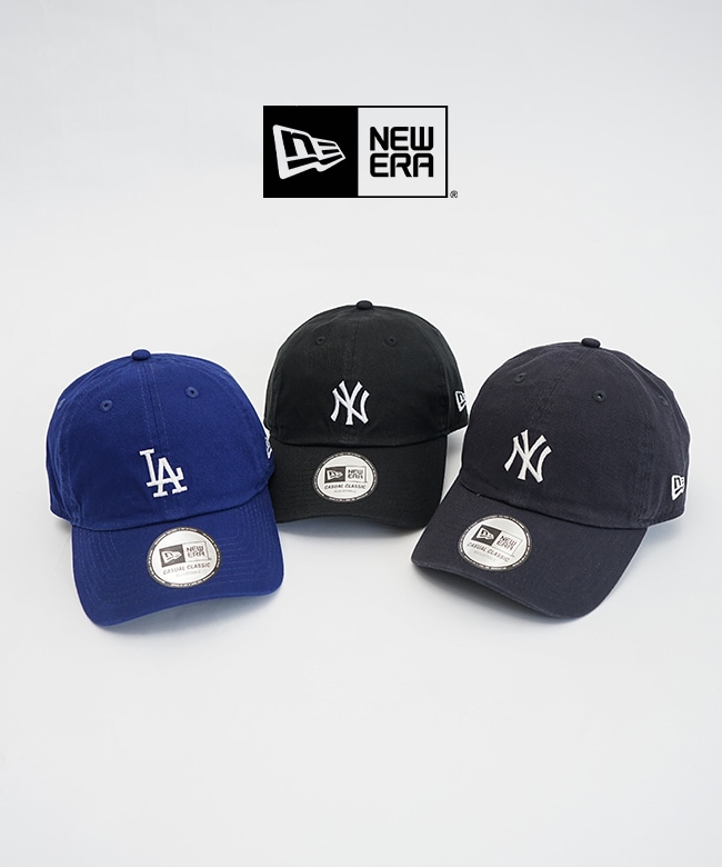 [14667724/25/26]NEW ERA(ニューエラ) カジュアルクラシック MLB Under Visor Logo アンダーバイザーロゴ ロサンゼルス・ドジャース ニューヨーク・ヤンキース ダークロイヤル ネイビー ブラック ユニセックス