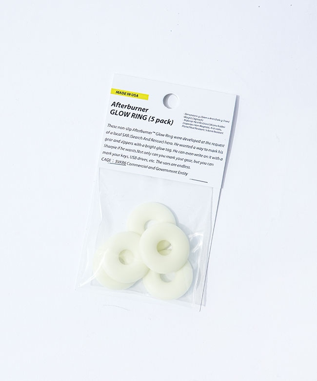 [3612]County Comm(カウンティーコム) アフターバーナー グローリング 蓄光リングタグ BRANDSCountyComm【メール便対応可】