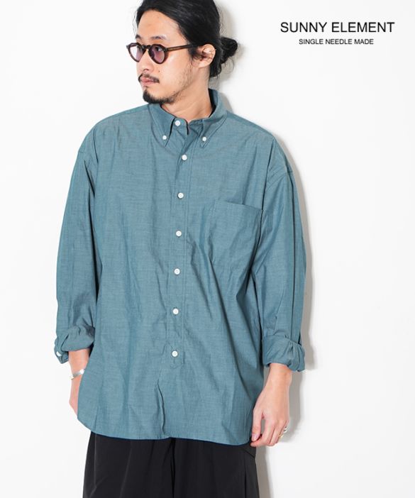 S-026-SS]SUNNY ELEMENT(サニーエレメント) Hike BD Shirt(ハイクBD