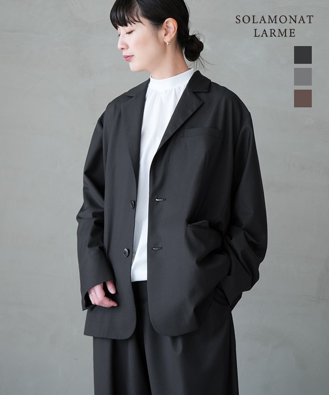 ◇[SMLM-TJK]SOLAMONAT LARME(ソラモナラーム) テーラードジャケット