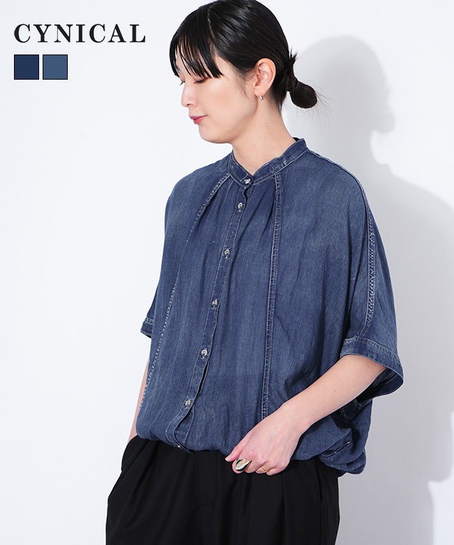 552-95040]CYNICAL(シニカル) DenimCYNICAL シアーデニムドルマン