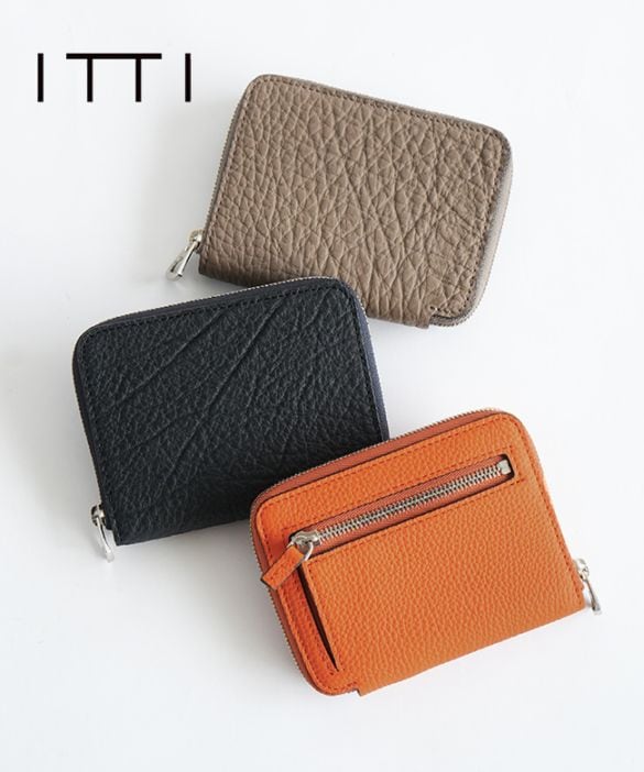 [ITTI-WLT-024-DF]【ギャランティーカード付属】ITTI (イッチ)CRISTY SLIM COMPACT WLT DIPLO FJORD クリスティスリムコンパクトウォレット ディプロフィヨルド