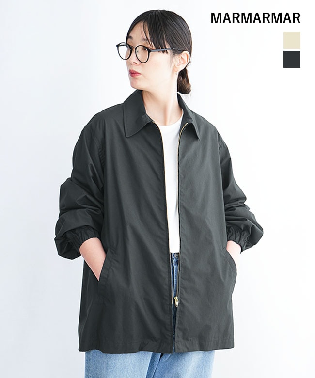 [1-830111]MARMARMAR(マーマーマー) shirt blouson シャツブルゾン レディース トップス アウター