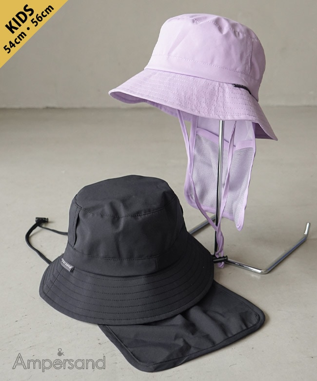 ◇【訳あり50%OFF】AMPERSAND/F.O.KIDS(アンパサンド/エフオーキッズ) ヒヨケルHAT ハット 帽子 日除け 54cm 56cm【メール便対応可】 25SSUV セール [L268045]