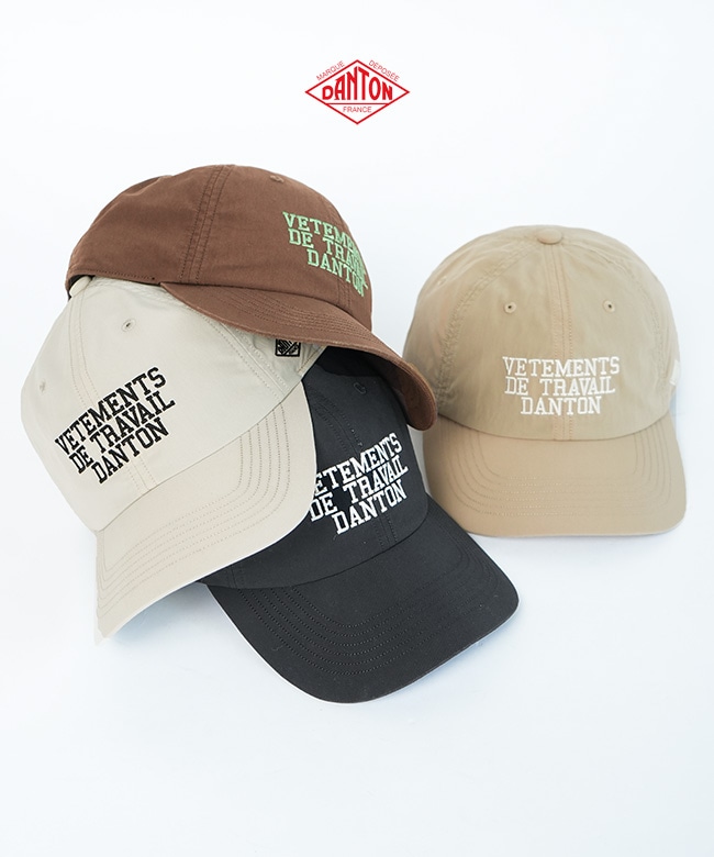◇[DT-H3077DCN]DANTON(ダントン)ダンプ 6Pロゴキャップ 帽子