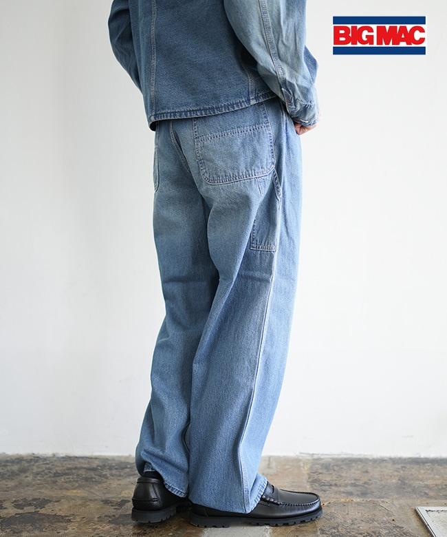 BIG-218-LB]BIG MAC(ビッグマック) DENIM PAINTER PANTS デニム