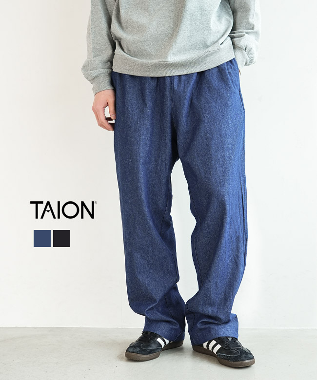 [TAION-NDPT03JS]TAION(タイオン) NON DOWN JPNSP EASY PANTS ノウンダウンジャパンスペシャルイージーパンツ ボトムス パンツ メンズ