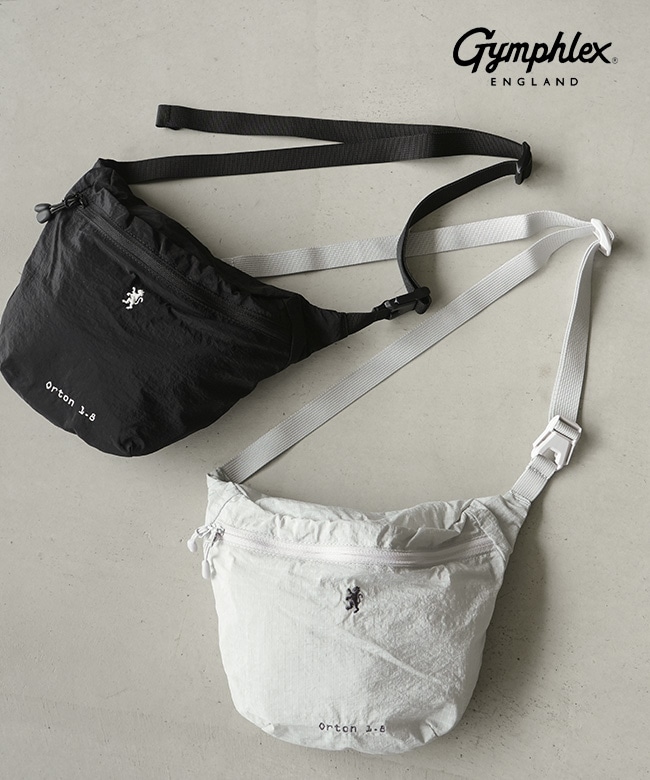 [Orton1-8]Gymphlex(ジムフレックス) ナイロンリップストップ サコッシュ Orton 1.8 UNISEX