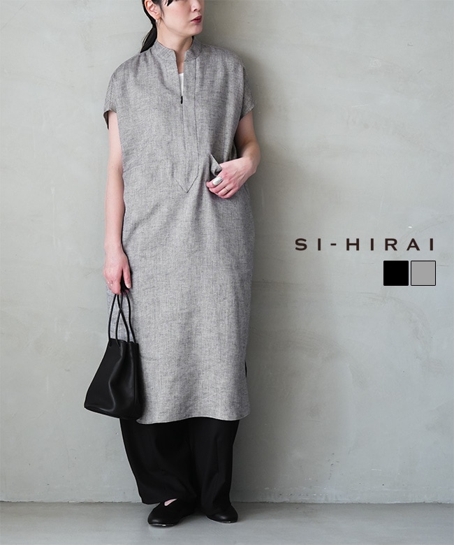 [CHSS26-4914]SI-HIRAI(スーヒライ) SQUARE TUNIC スクエアチュニック