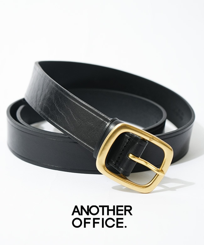 保存箱付き】ANOTHER OFFICE(アナザーオフィス)UTILITY LEATHER BELT 保存箱付き】ANOTHER OFFICE(アナザーオフィス)UTILITY LEATHER BELT