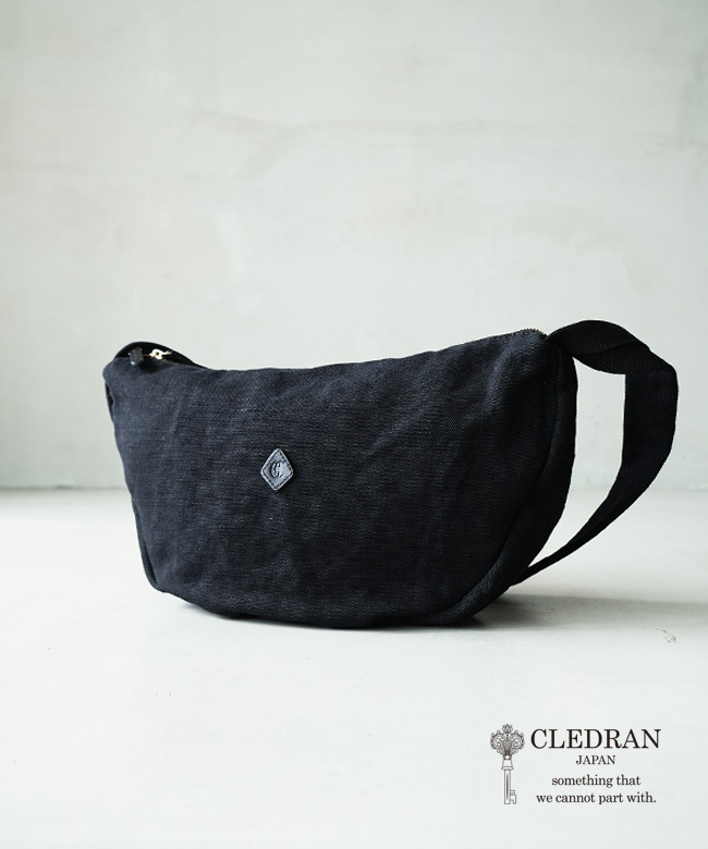 CL3980]【保存袋付き】CLEDRAN(クレドラン) HASA SEMICIRCLE HALF