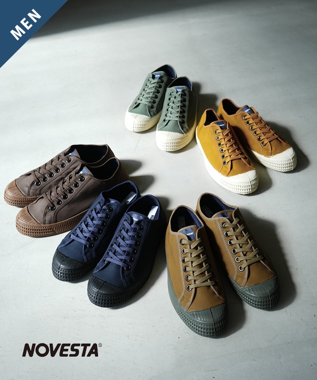[NOVESTA18]NOVESTA (ノベスタ/ノヴェスタ)【替え紐付き】STAR MASTER WAX COTTON スターマスターワックスコットン メンズ スニーカー シューズ 靴 撥水