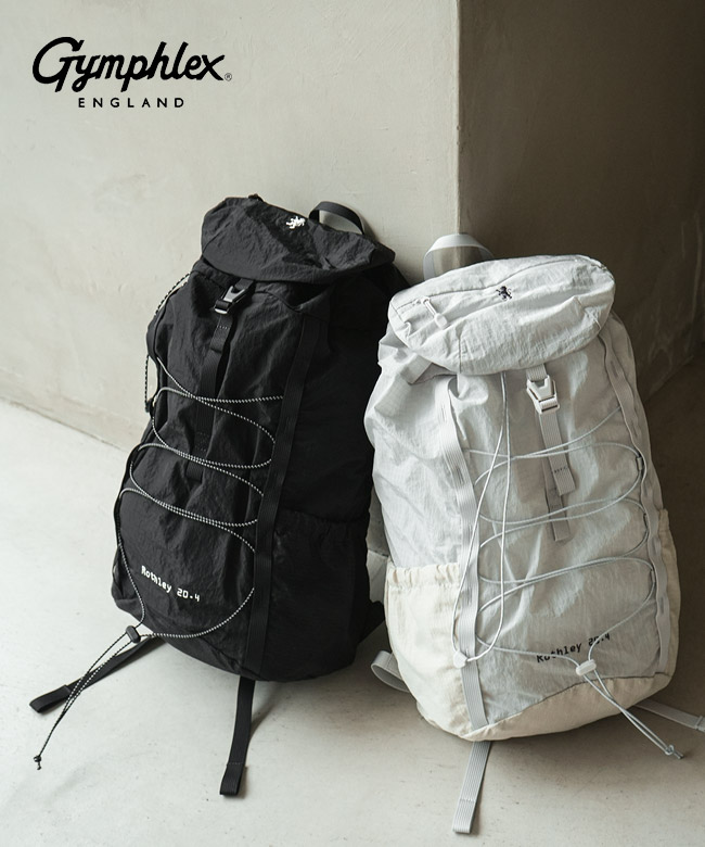 Gymphlex(ジムフレックス) ナイロンリップストップバックパック リュック Rothley 20.4 UNISEX [Rothley20-4]