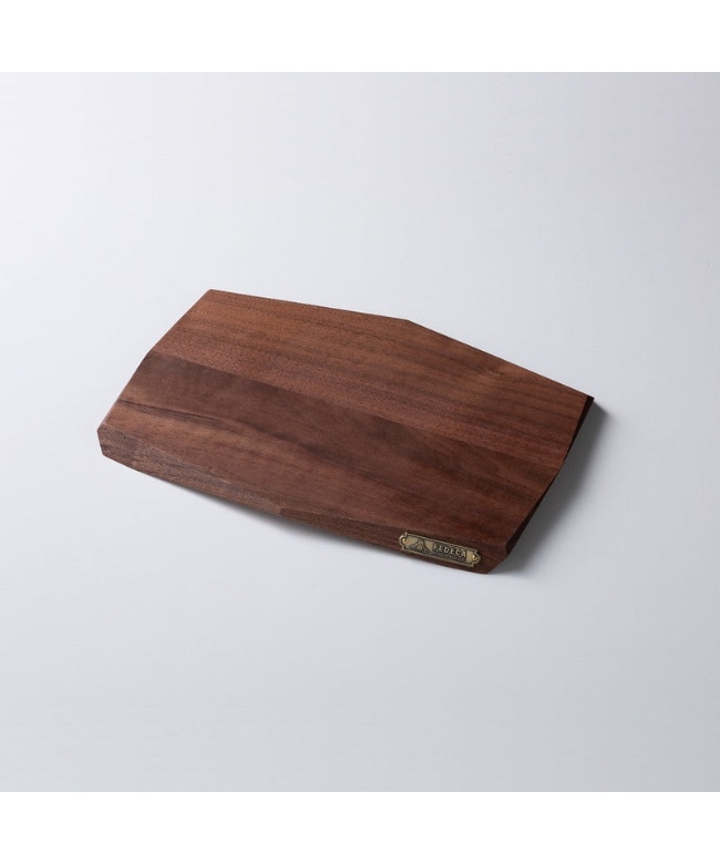 [000947] FEDECA フェデカ / ファセットカッティングボード Solo（ウォルナット）【ラッピング対象外】