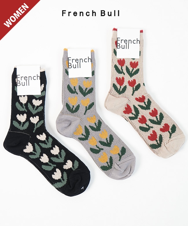 [11-26118]French Bull(フレンチブル)チューリップソックス 靴下【メール便対応可】