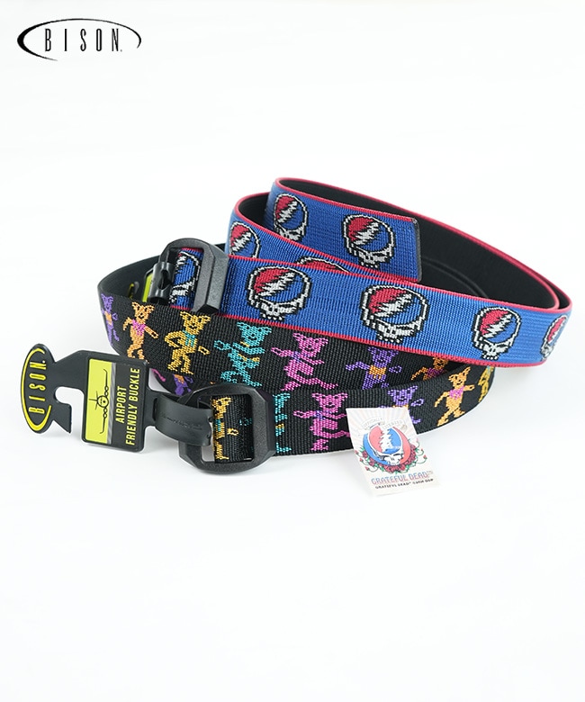 [100022]BISON DESIGNS(バイソンデザイン)30mm Elliptagon Buckle Belt ウェビングテープベルト