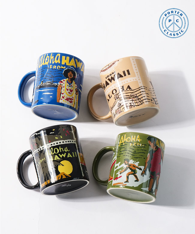 PORTER CLASSIC(ポータークラシック) HAWAIIAN OUTDOOR MUG ハワイアンアウトドアマグ マグカップ コップ [PC-099-3678]